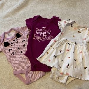 Newborn Baby Girl Onesies